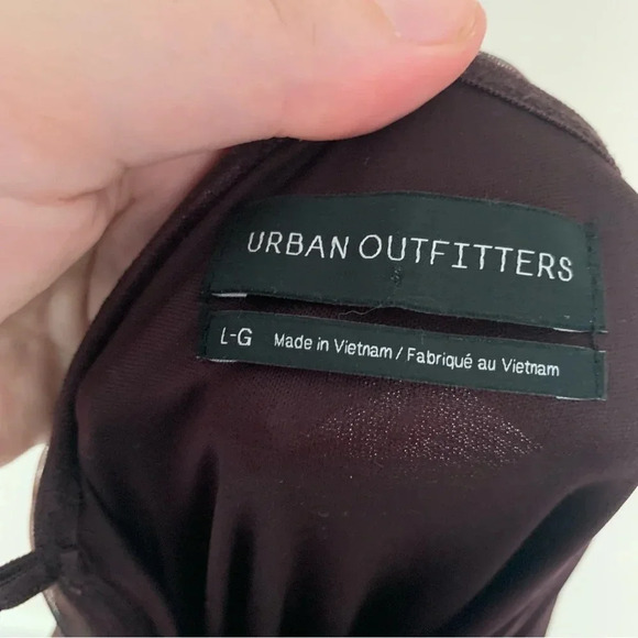 Urban Outfitters Leopard  Print Ruched Mini Dress L - Picture 3 of 9